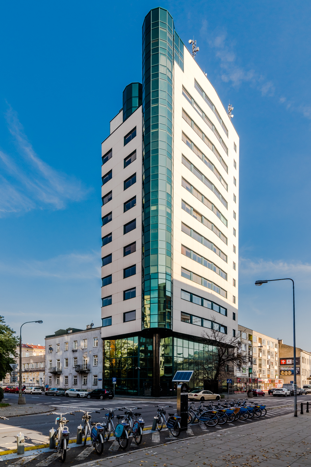 Zdjęcie architektury budynku Dominanta Praska